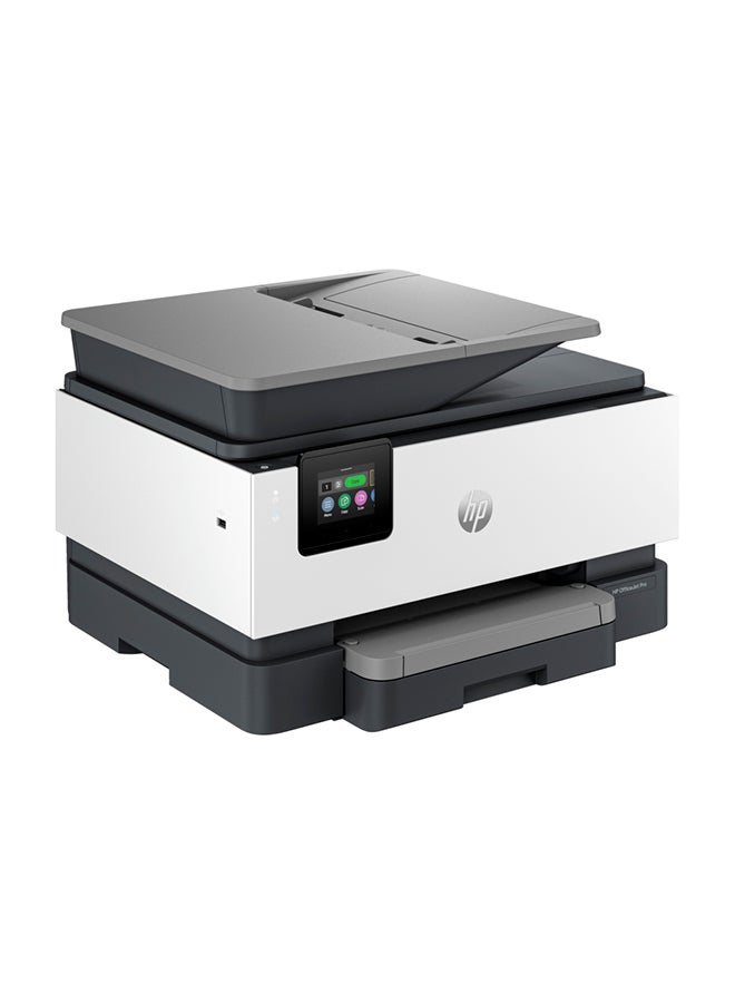 OfficeJet Pro 9123 AiO Printer:ISE/ME White/Grey