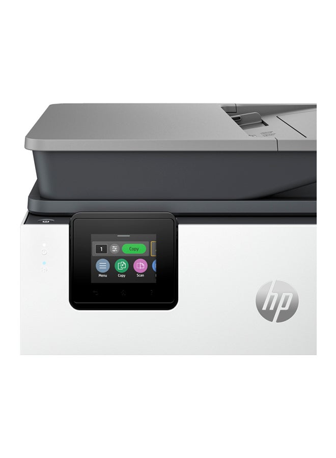 OfficeJet Pro 9123 AiO Printer:ISE/ME White/Grey