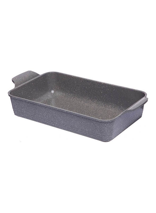 Granite Rectangular Oven Dish Grey 17x8.3x4cm