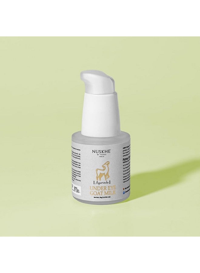 Under Eye Goat Milk For Puffy Eyes!