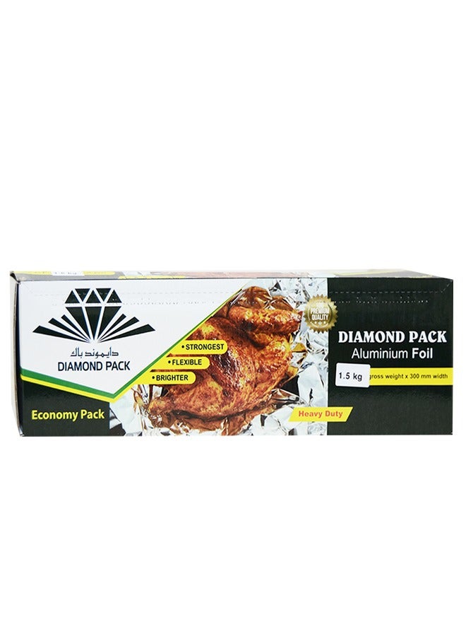 Diamond Aluminum Foil 18 MIC 30CM 1500g
