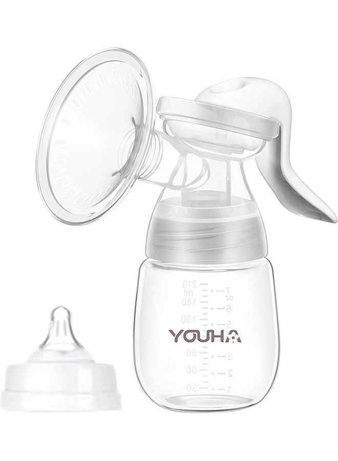 Manual Breast Pump With Bottle Lid