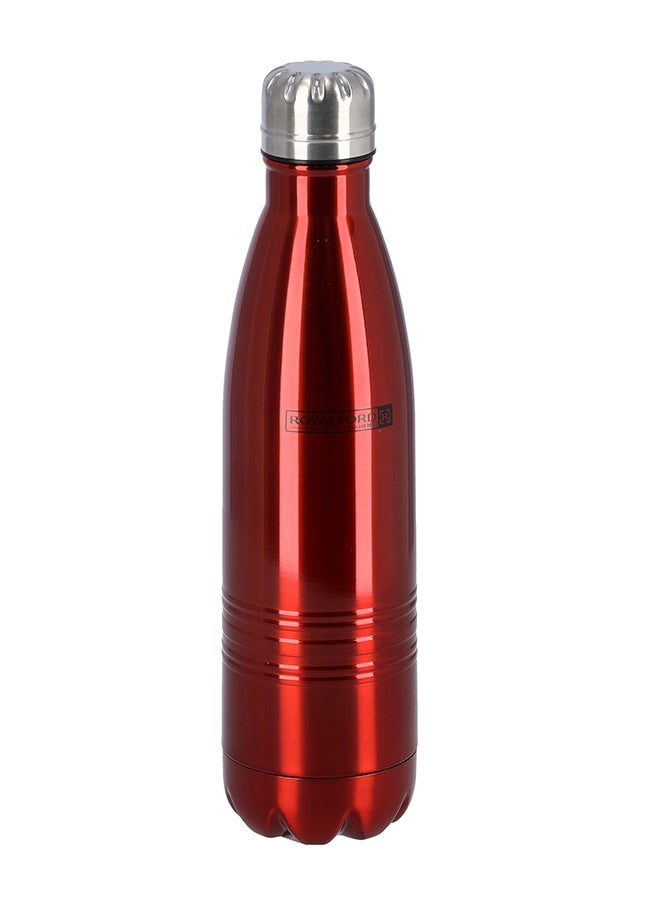 Vacuum Bottle Red/Silver