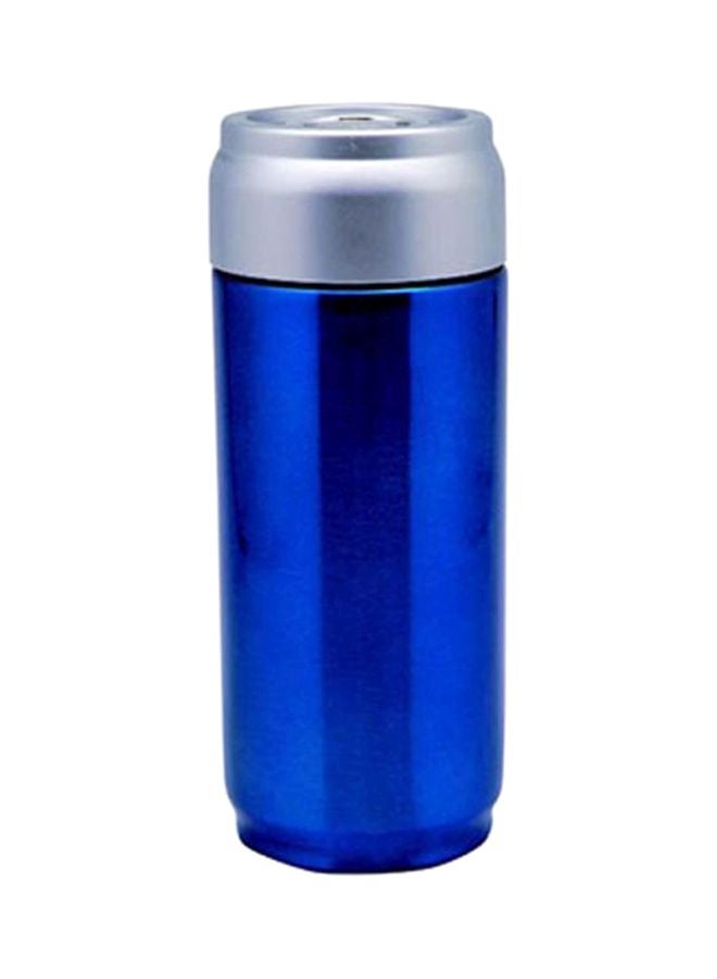 Vacuum Water Bottle Blue/Silver 300ml