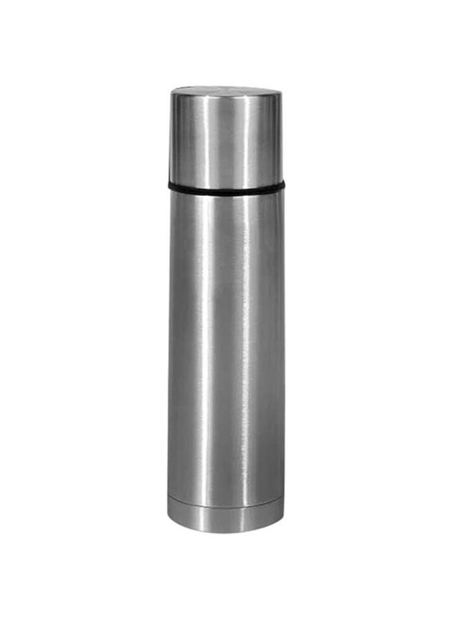 Stainless Steel Vacuum Bottle Silver/Black 1000ml