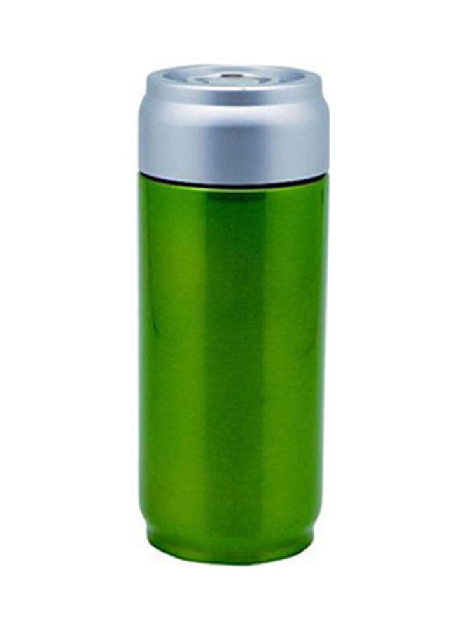 Attractive Vacuum Bottle Green/Silver 4x20x4cm