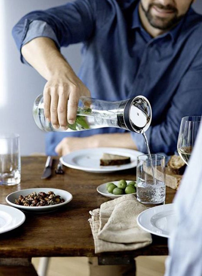 Water Decanter Black 9.5x9.5x29.2cm