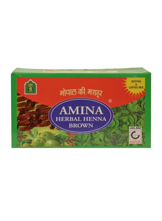 Herbal Henna Brown With Kattha & Coffee Mix/Natural Herbal Brown Henna Hair Henna 750 G (Pack Of 5)