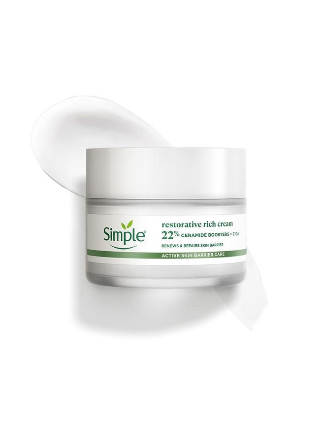 Active Skin Barrier Care Restorative Rich Cream 40G With 22% Ceramide Boosters & Cica Renews And Repairs The Skin Barrier