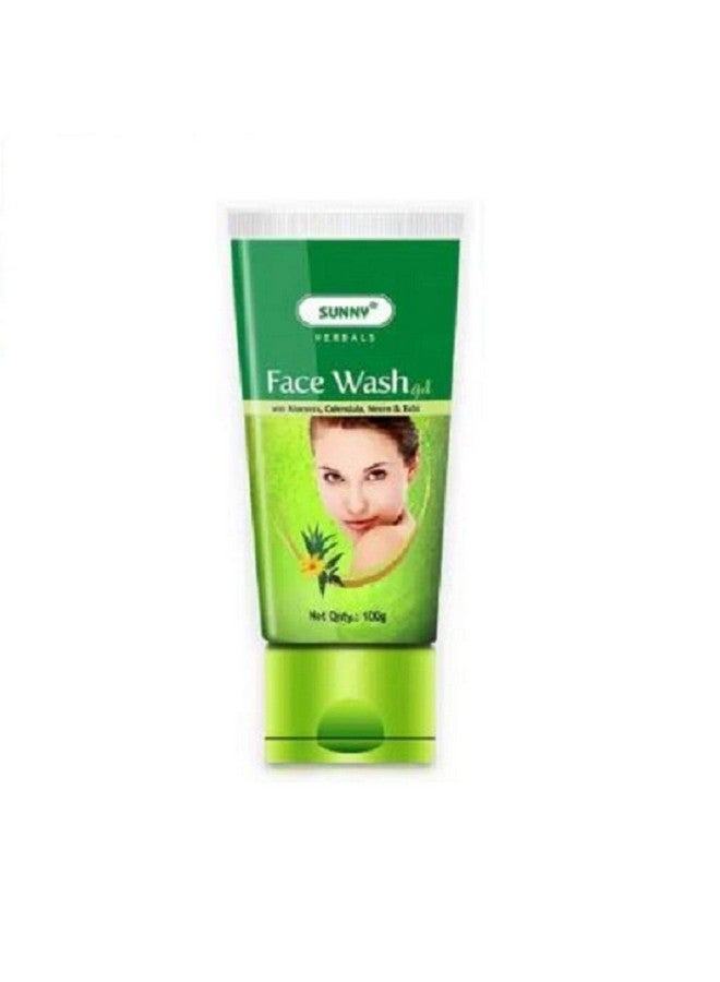 Face Wash Gel With Aloevera 100Gms (Pack Of 4)