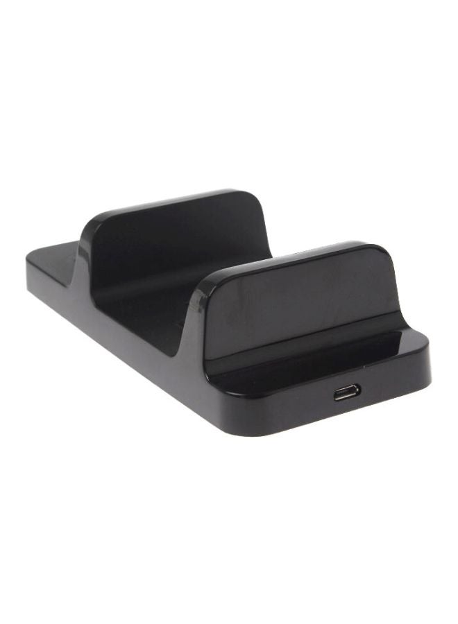 Dual Wireless Charging Dock For PS4 Gaming Controllers - Black