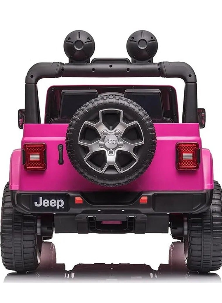 Jeep Kids Rideon Rubicon -Pink