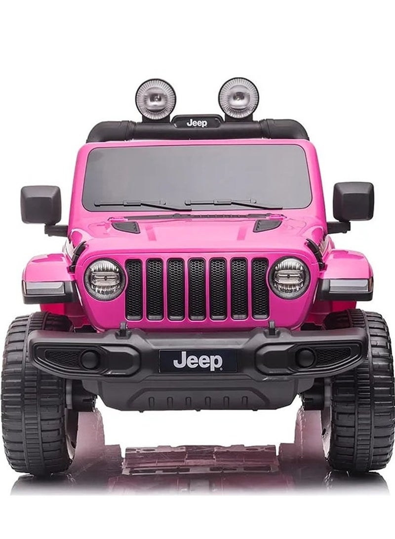 Jeep Kids Rideon Rubicon -Pink