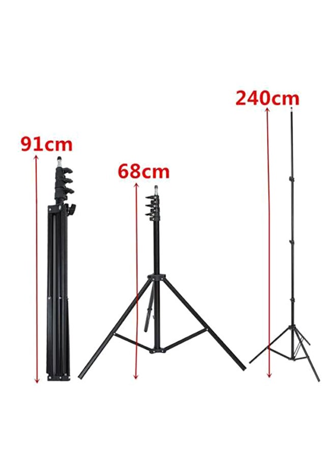 240 Stand For Yongnuo Studio Light And Godox Studio Flash Dark Black