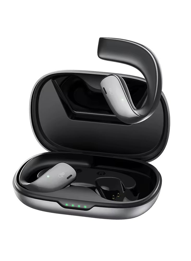Black Shark Earphone T20 Earphone With Open Ear Wireless Earbuds Design, 35 Hours Long Battery Life, Strong 5.3 Bluetooth Connectivity, IPX67 Water Resistance and Comfortable and Lightweight Global Version 2024