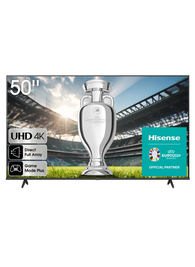 50 Inch 4K A6K smart TV | VIDA system | Dolby Vision | HDR | 60HZ | Bluetooth | Wi-Fi | New design | (2 USB - 3 HDMI) | Model (2023) - 50A6K Black