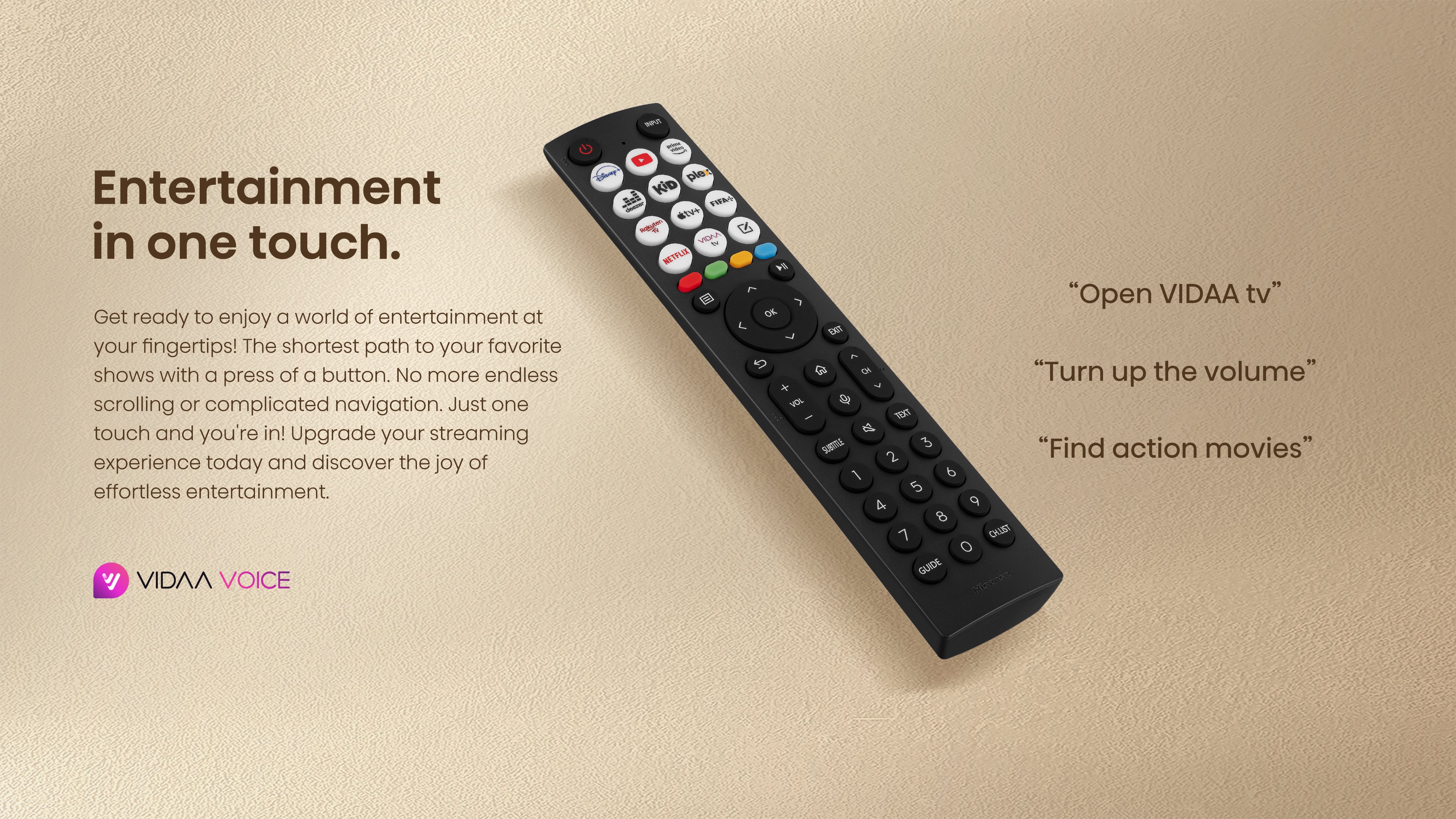 50 Inch 4K A6K smart TV | VIDA system | Dolby Vision | HDR | 60HZ | Bluetooth | Wi-Fi | New design | (2 USB - 3 HDMI) | Model (2023) - 50A6K Black