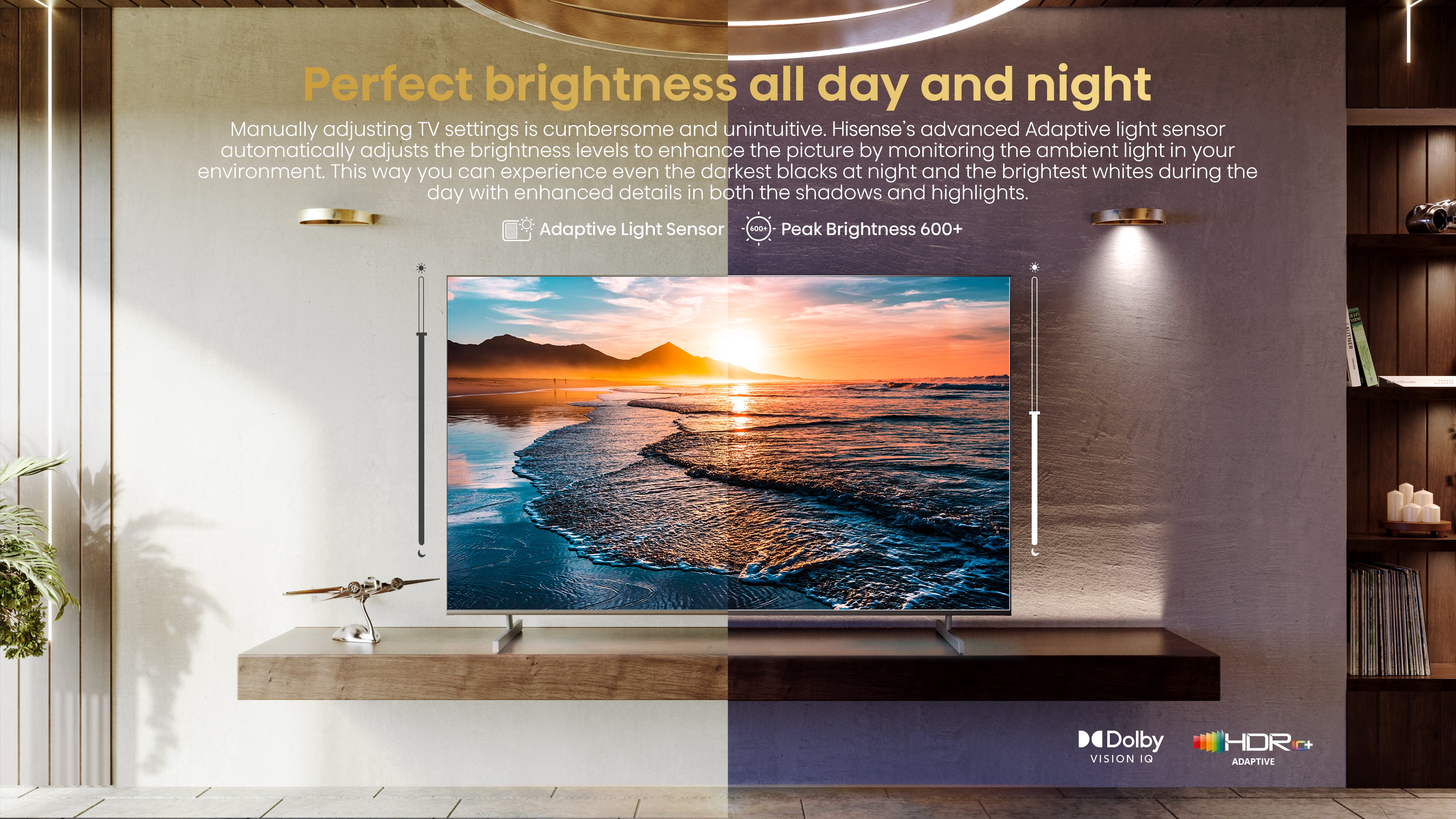 50 Inch 4K A6K smart TV | VIDA system | Dolby Vision | HDR | 60HZ | Bluetooth | Wi-Fi | New design | (2 USB - 3 HDMI) | Model (2023) - 50A6K Black
