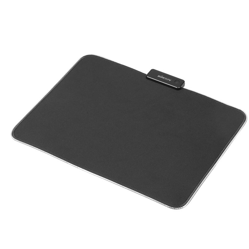 Gaming Anti-slip Mousepad With Locking Edge Black