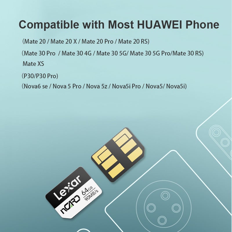 Micro TF Card For HUAWEI Mate20/30/P30 Pro Multicolour