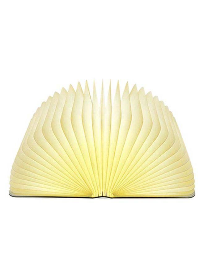 LED Rechargeable Folding Book Light Warm White