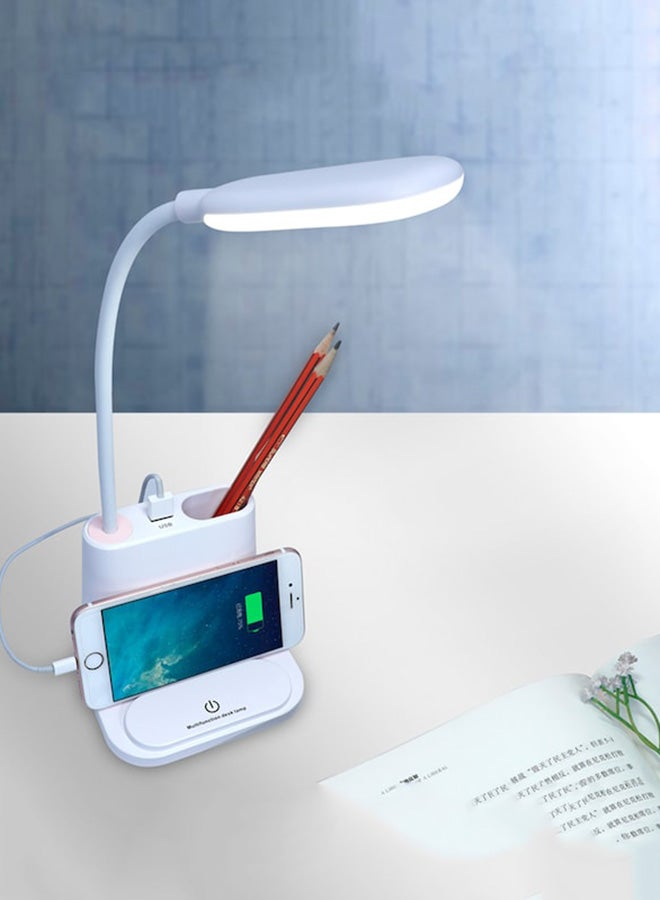 Multi Functional Led Night Lamp White 11.2x12.3x43.6cm