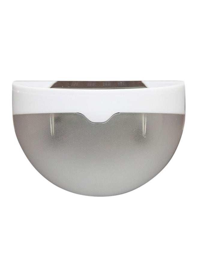 Semi-Circular Design LED Light White/Grey 10 x 7cm