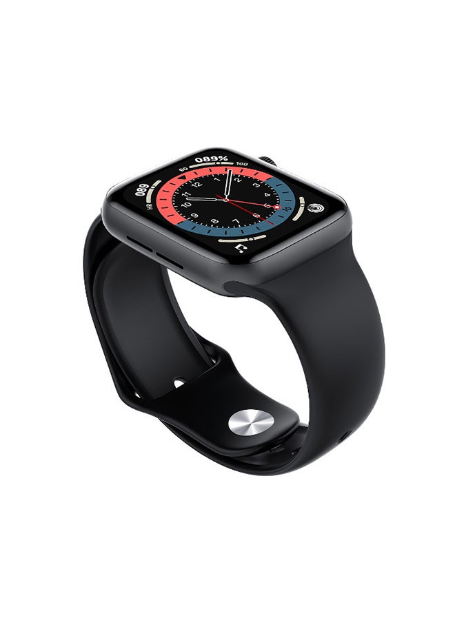 Hw22 Low-Profile Smart Sports IP67 Waterproof Watch Black