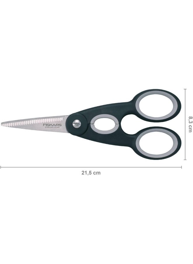 Fiskar 859977 Kitchen Scissor  Black