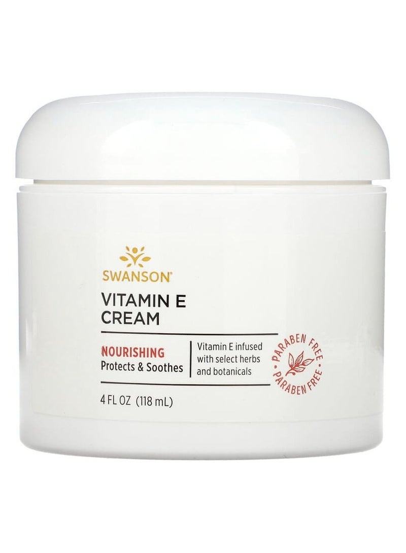 Vitamin E Cream, 4 fl oz (118 ml)