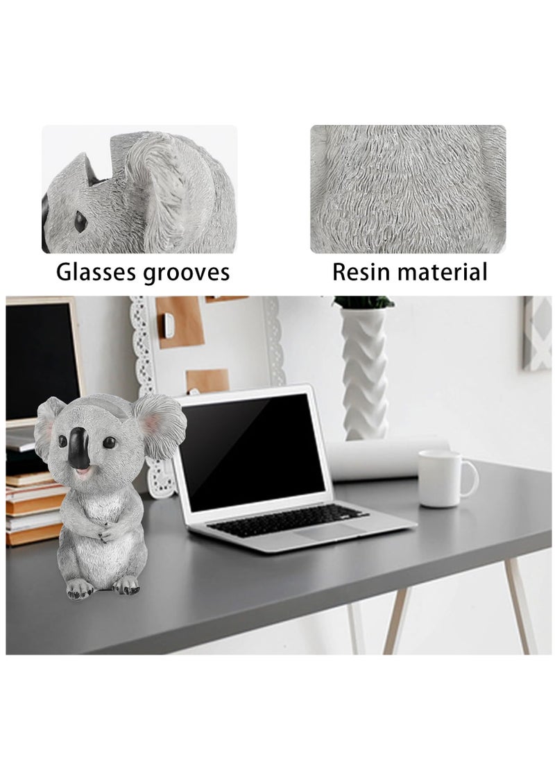 Cute Animal Koala Eyeglasses Holder, Fun Glasses Holder Display Stands, Spectacle Holder, Glasses Accessories for Home Office Decor