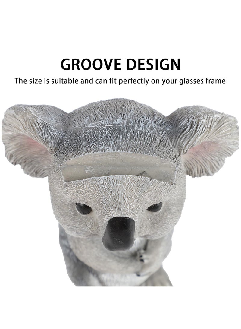 Cute Animal Koala Eyeglasses Holder, Fun Glasses Holder Display Stands, Spectacle Holder, Glasses Accessories for Home Office Decor