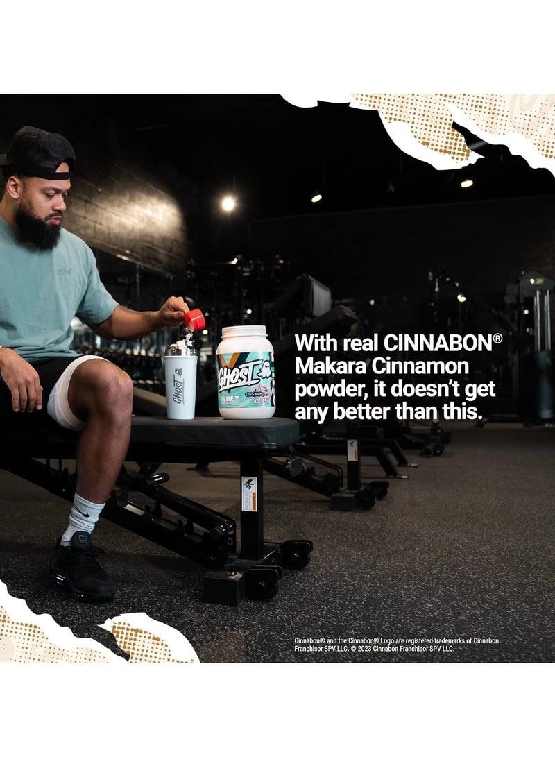 Whey Protein 4.8 lbs Cinnabon Flavor 64 Serving