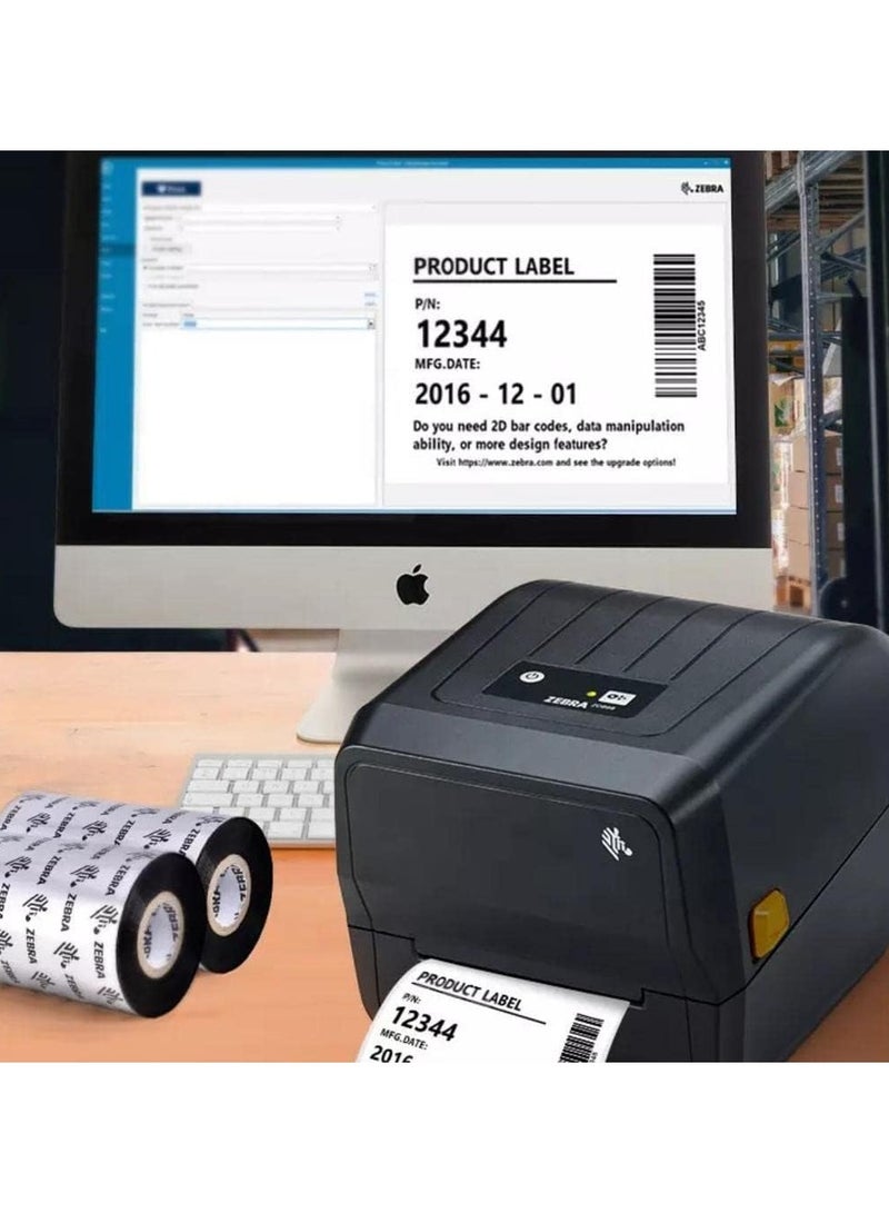 ZEBRA [ZD-220T] Direct Thermal & Thermal Transfer Barcode Printer 203DPI