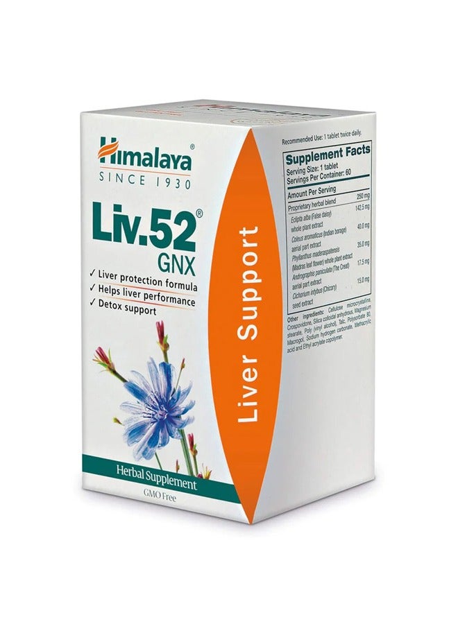 Liv.52 GNX 60 Tablets – Liver Protection Formula