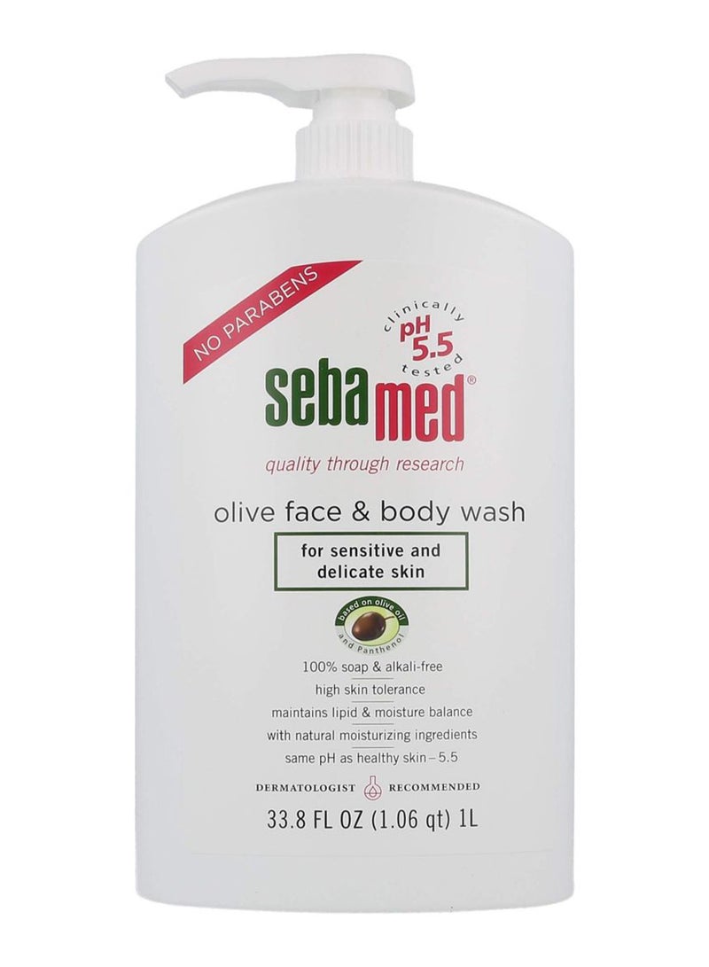 Olive Face And Body Wash 1Liters