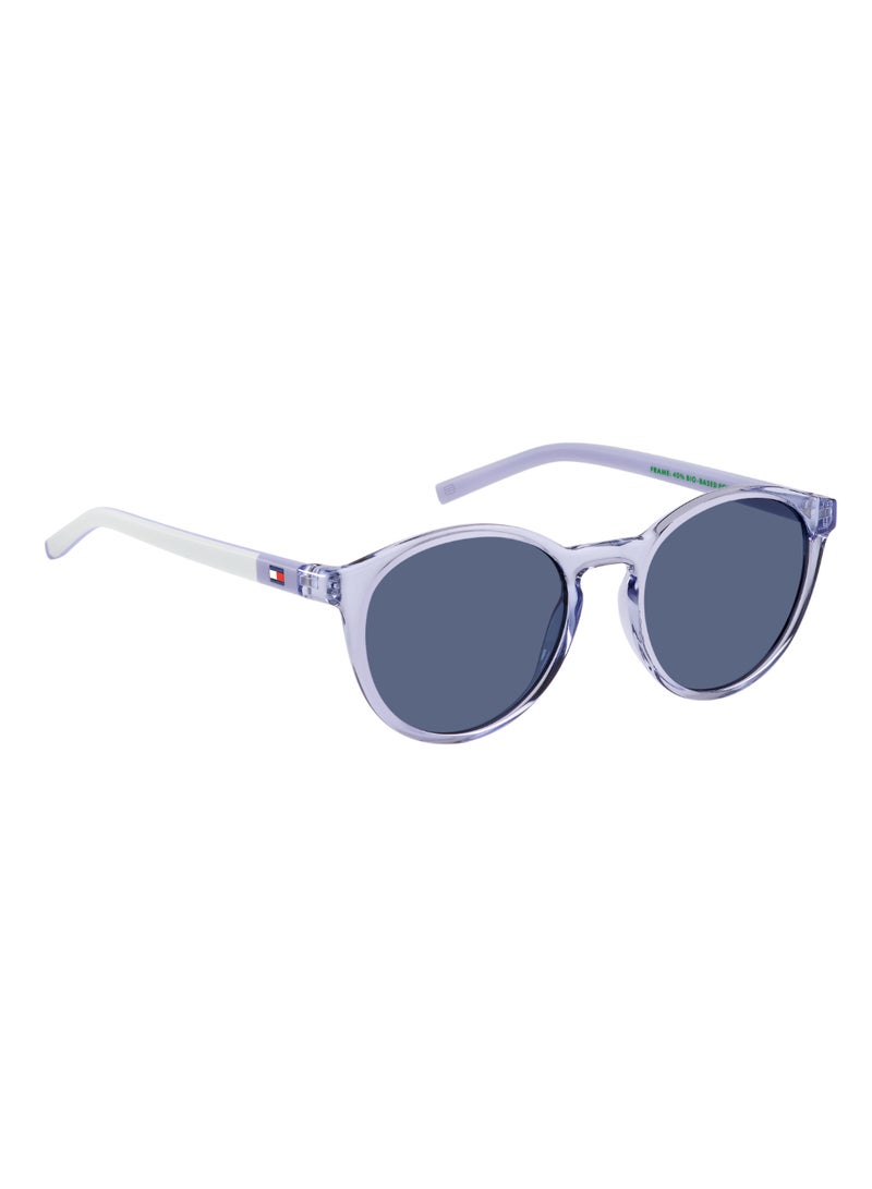 Kids Unisex Uv Protection Sunglasses Th 2121/S Blue 43 - Lens Size: 42.7 Mm - Lilac