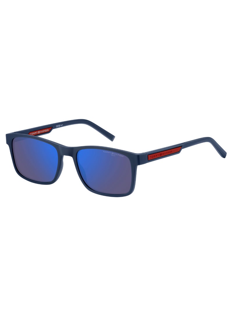 Men's UV Protection Rectangular Shape  Sunglasses TH 2089/S BLUE 41 - Lens Size: 40.5 Mm - Mtt Blue M
