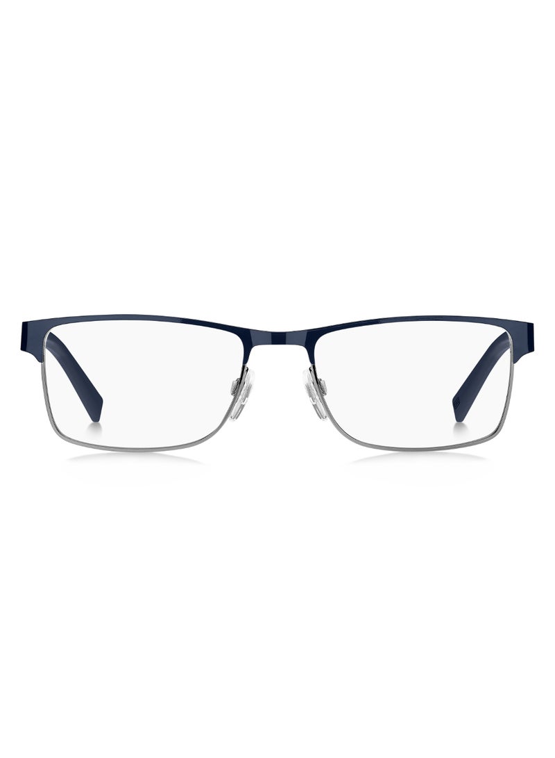 Men's Rectangular Shape Sunglasses Th 2041 35 - Lens Size: 35.1 Mm - Blu Dkrut