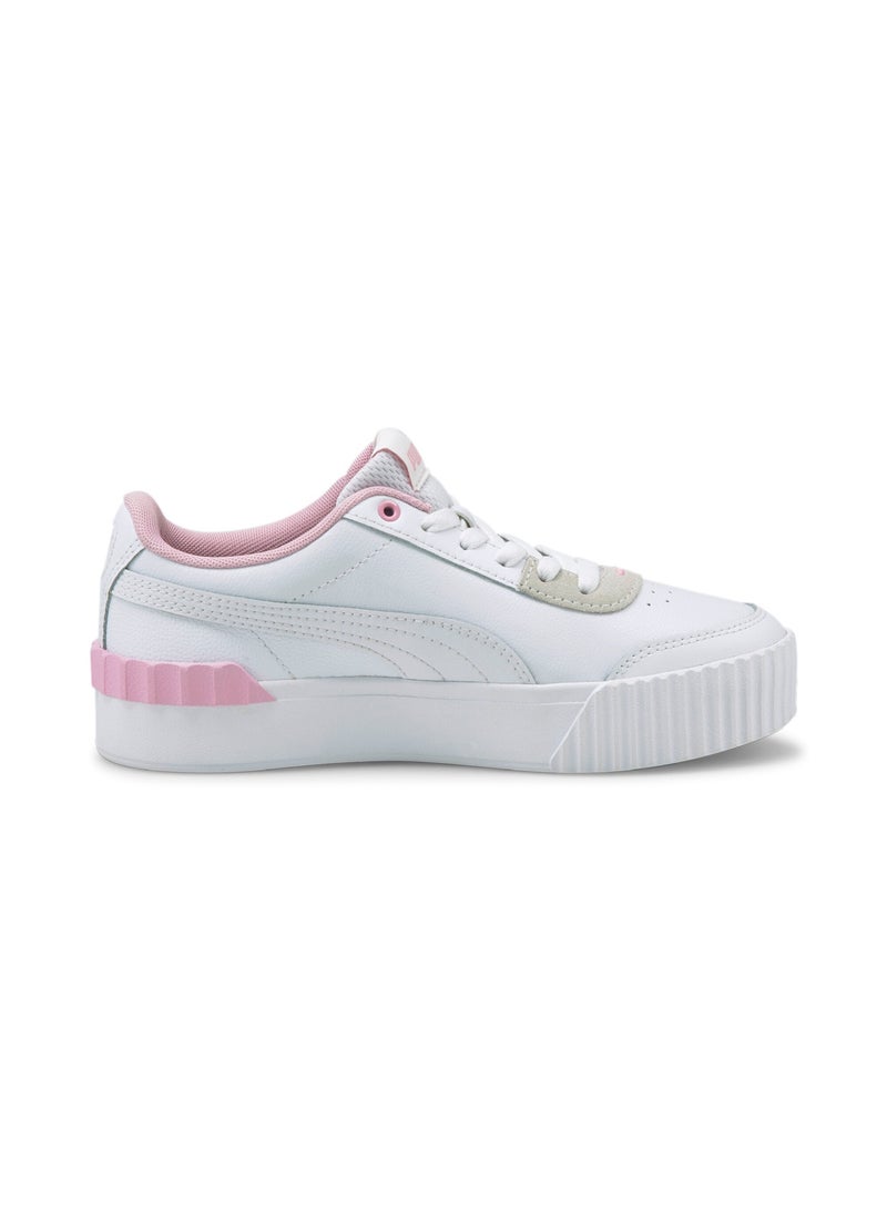 Carina Lift Womens White Casual Sneakers