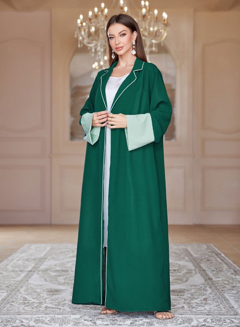 Jalabiya Elegant Abaya with Scarf, Embodying Modesty and Grace