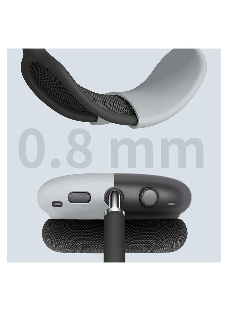 Silicone Case Cover for AirPods Max Headphones Anti Scratch Ear Cups Cover Skin Headset Protective Accessories