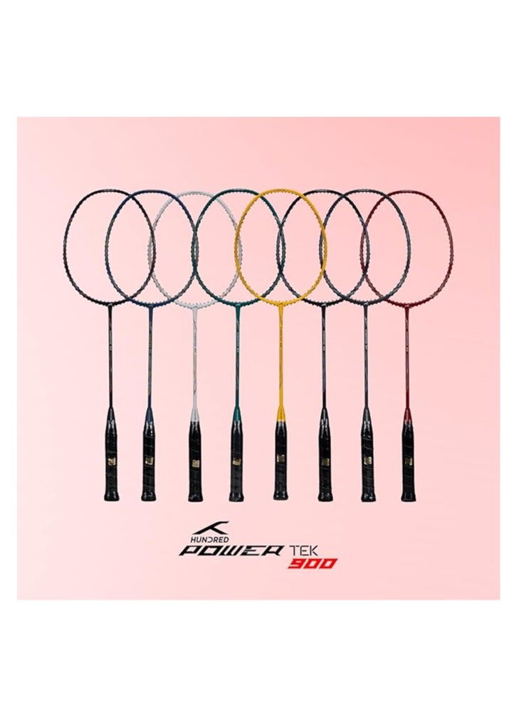 POWERTEK 900 Full Graphite badminton Racket with Cover.