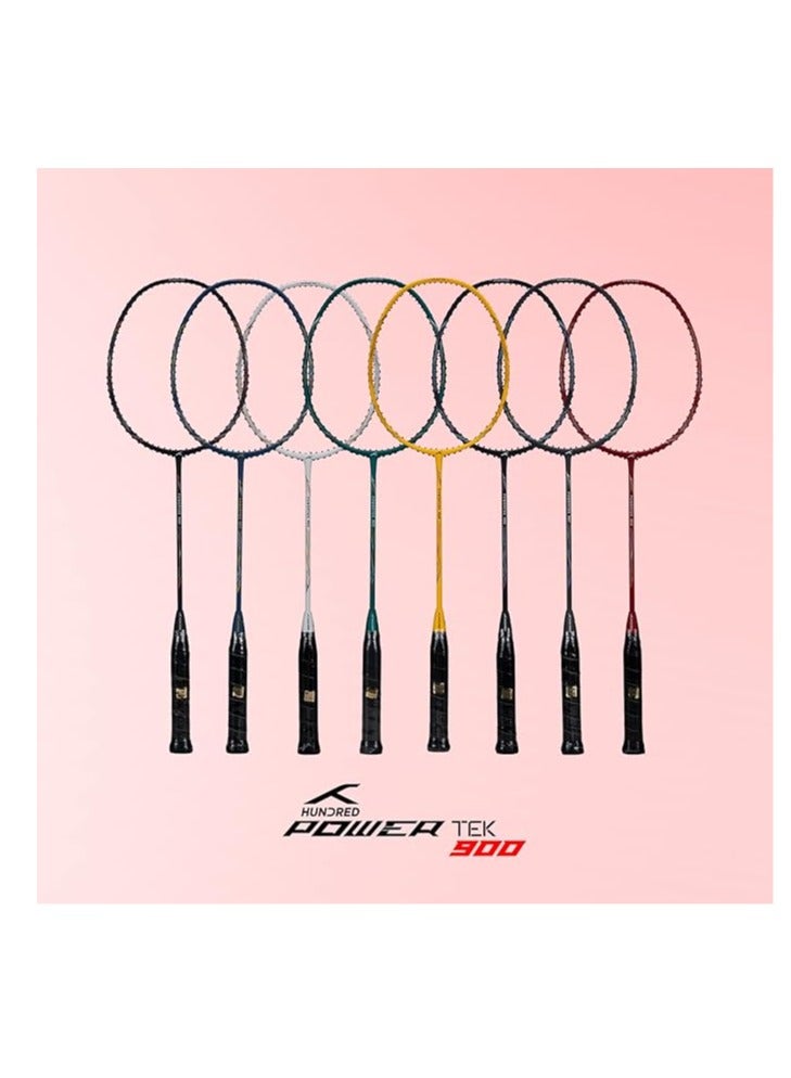 POWERTEK 905 badminton Racquet with Cover (Size: Standard, Grip Size: 3 1/4 inches ) | Powertek 900 Series Weight: 84 gram