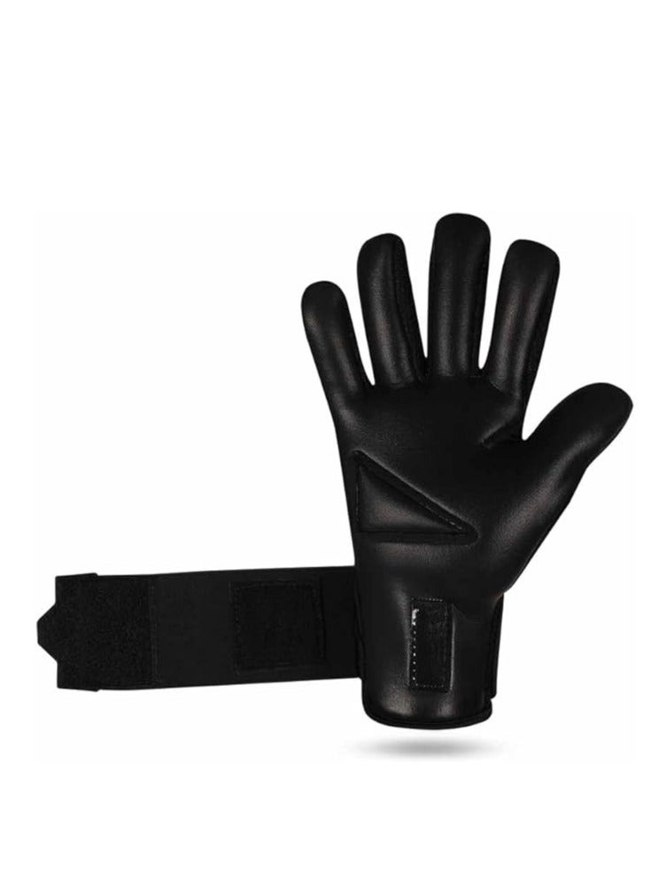 Nivia Ashtang Gold Rubber Football Goalkeeper Hand Gloves (Gold, S) | for Men & Women | for Football, Soccer goalkeeping