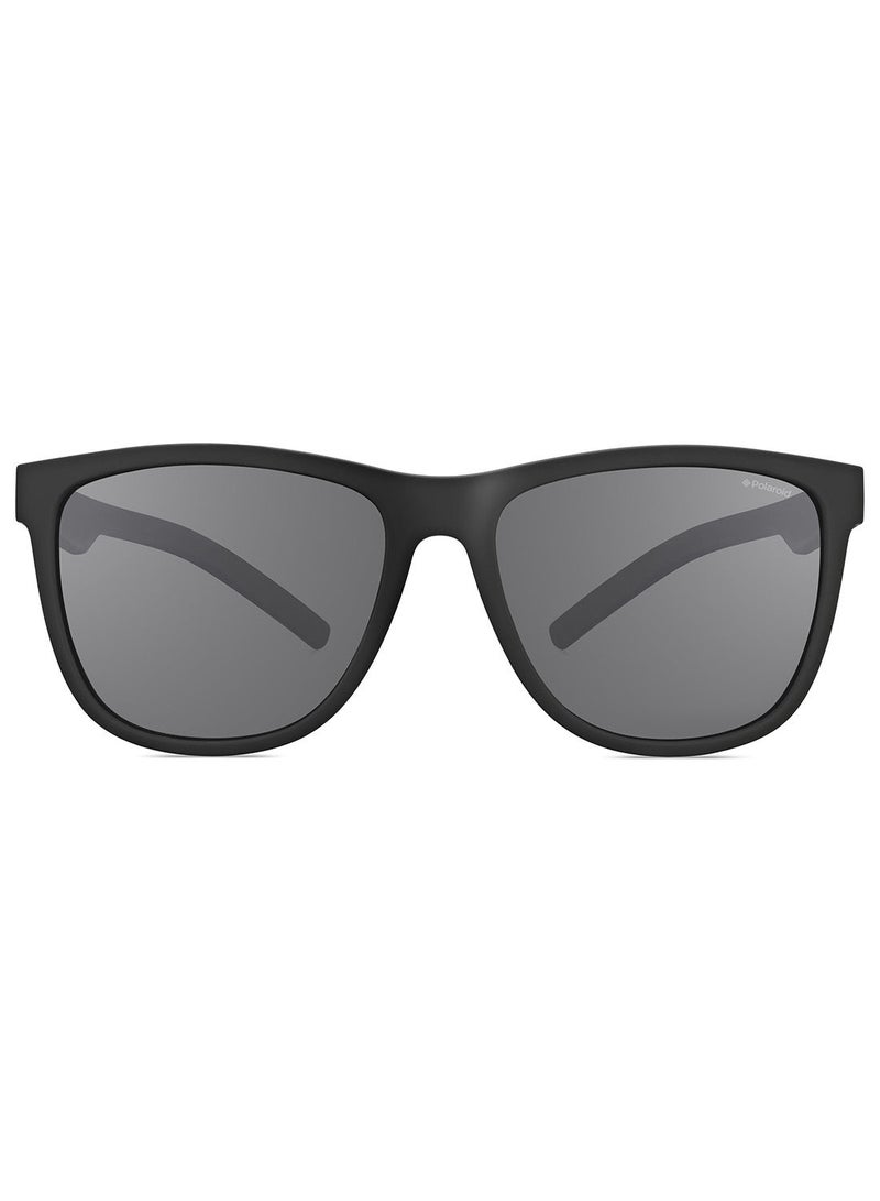 Square Sport Sunglasses PLD 6014/S  RUBBERBLK 56