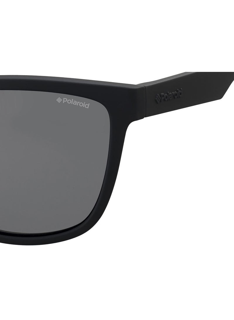 Square Sport Sunglasses PLD 6014/S  RUBBERBLK 56