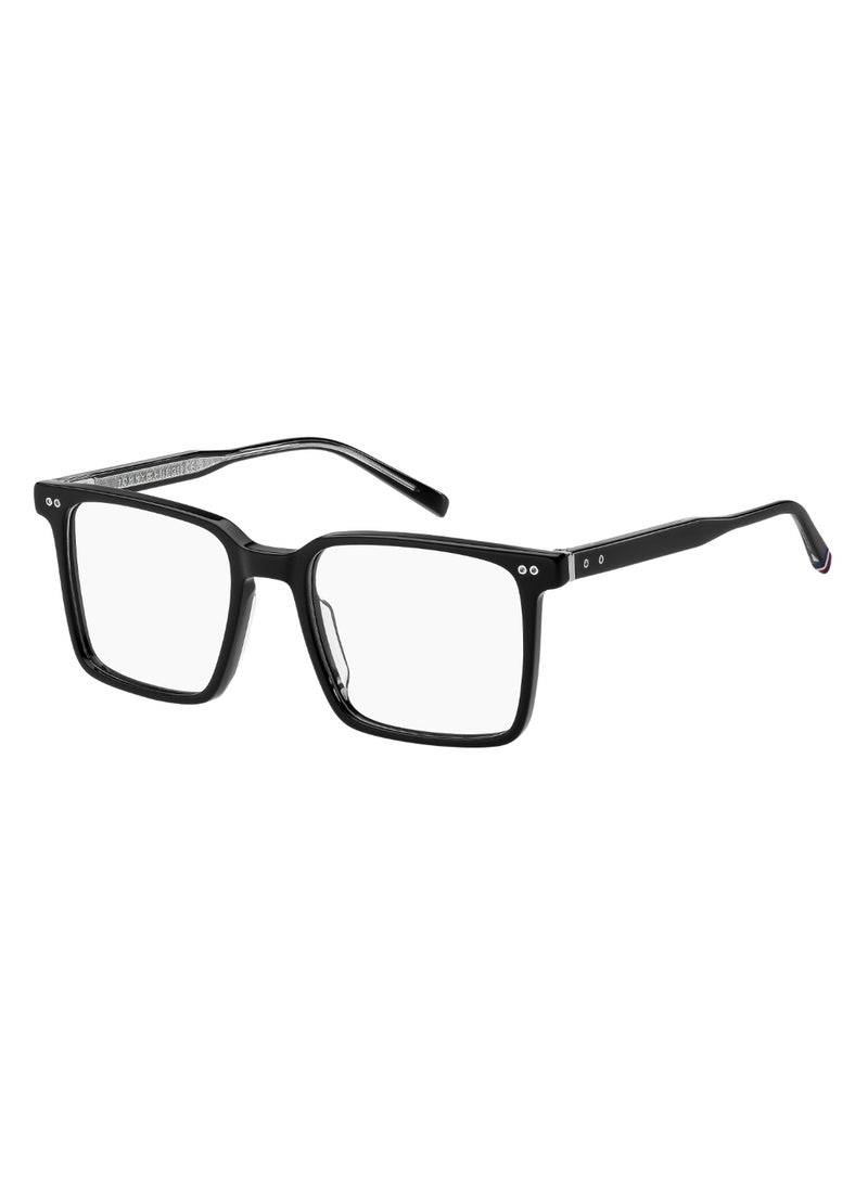Men's Rectangular Shape Acetate Sunglasses TH 2072  44 - Lens Size: 43.8 Mm - Black