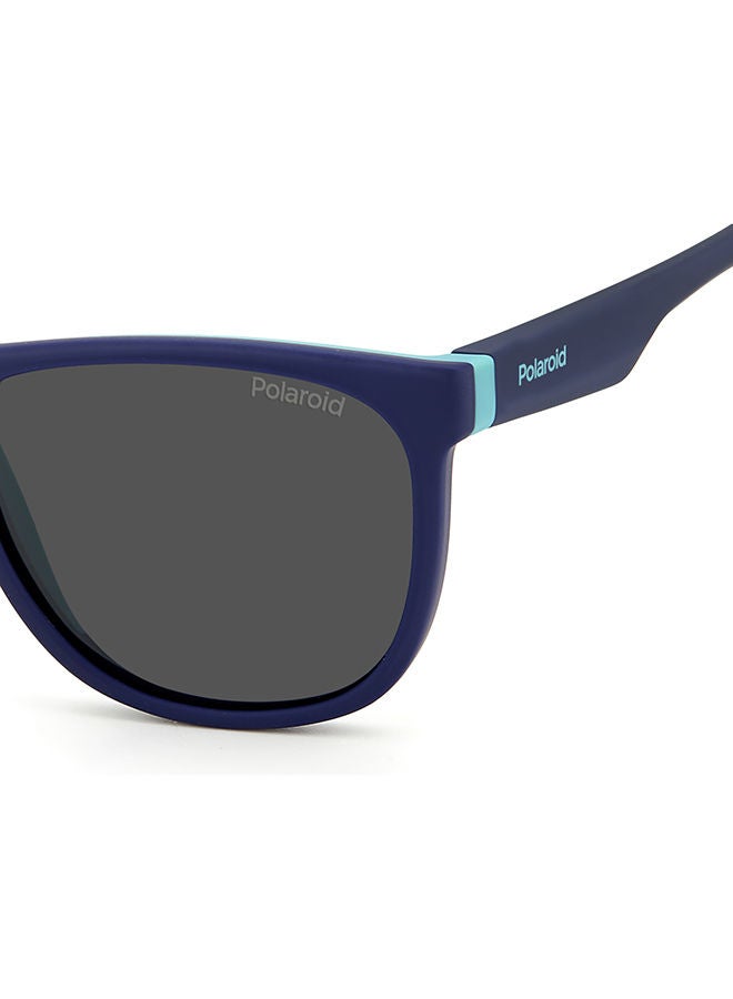 Kids Unisex Square Sunglasses PLD 8049/S  BLUE AZUR 49