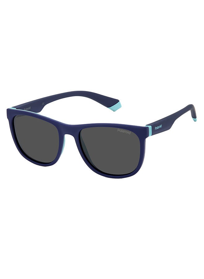 Kids Unisex Square Sunglasses PLD 8049/S  BLUE AZUR 49